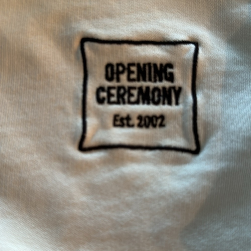 Opening Ceremony size small white sweatshirt
